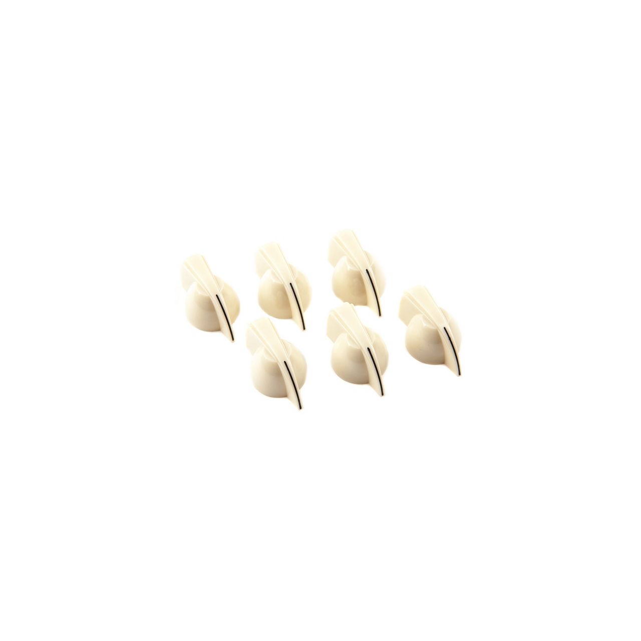 Chicken Head Knobs Cream (6 Stück)