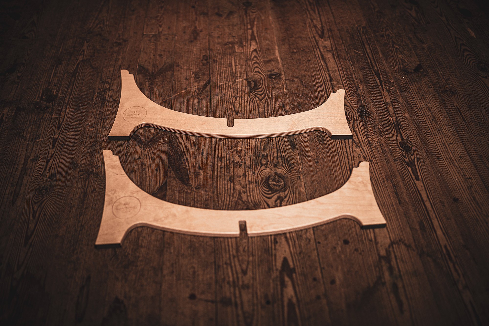 Inclined Wood Handpan Stand