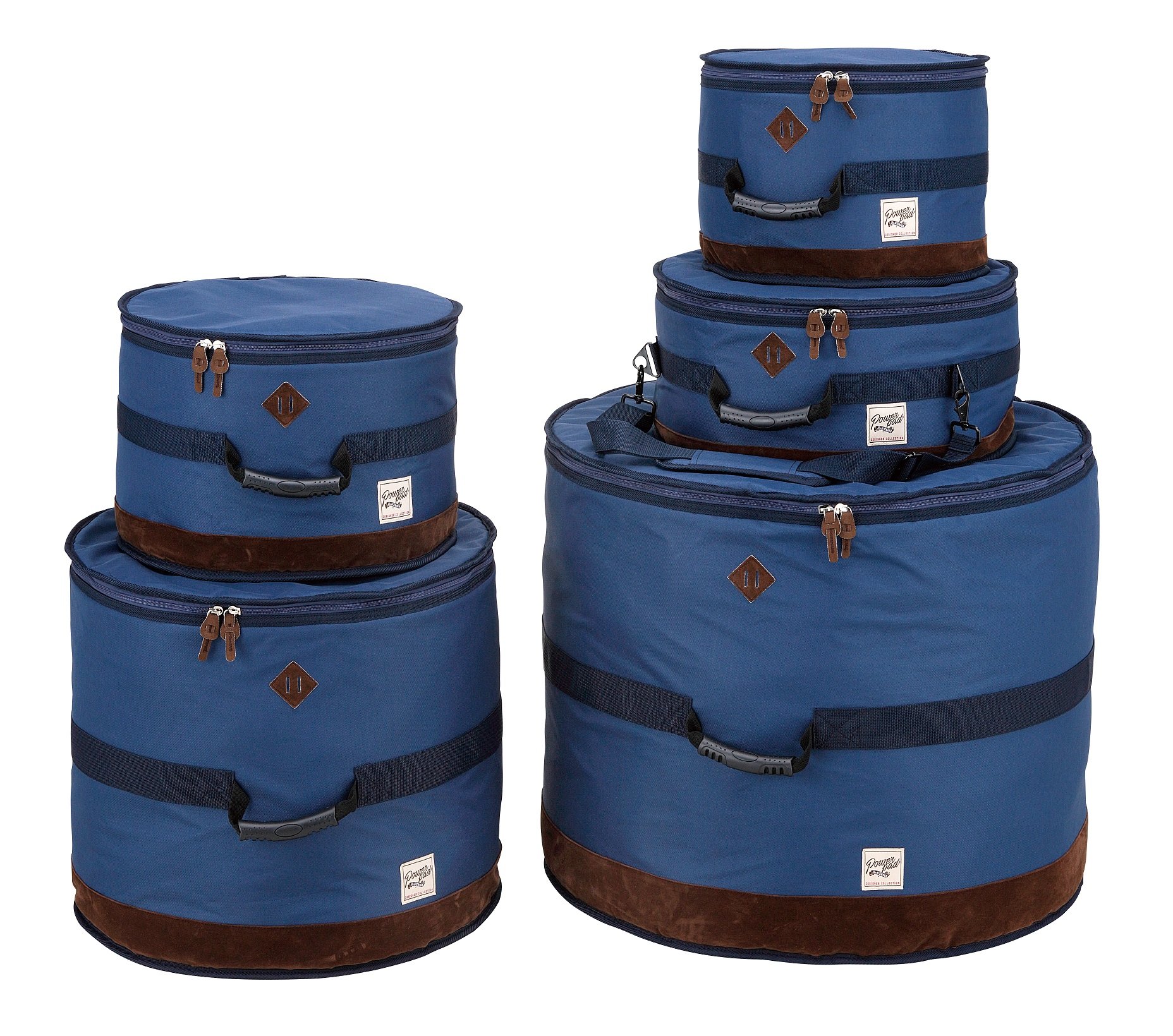 Powerpad Drum Bag Set 22" - Navy Blue