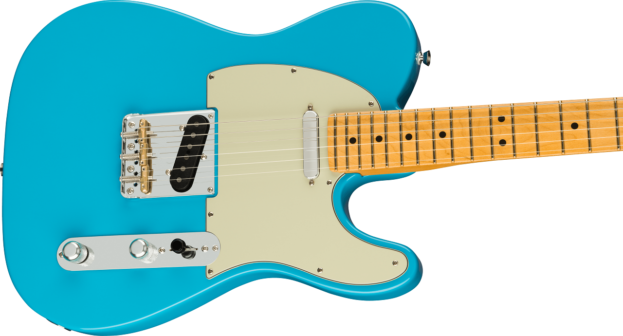 American Professional II Telecaster®, Maple Fingerboard, Miami Blue