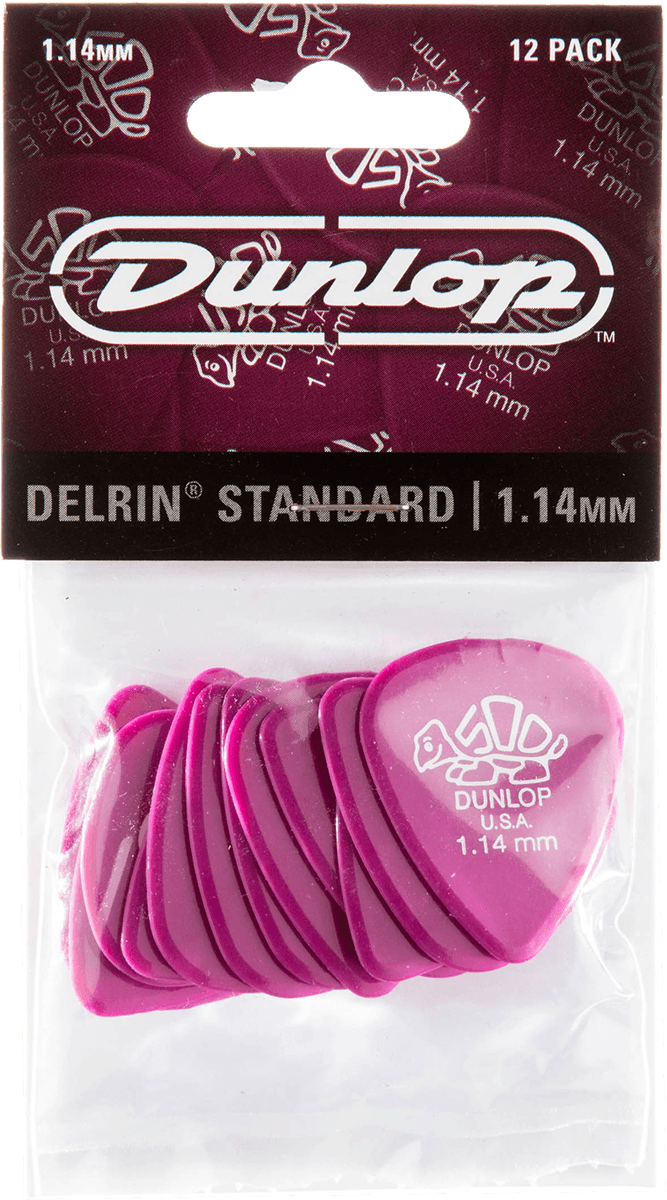 Plektrum Delrin 500 1.14 mm Player's Pack (12 Stck.)