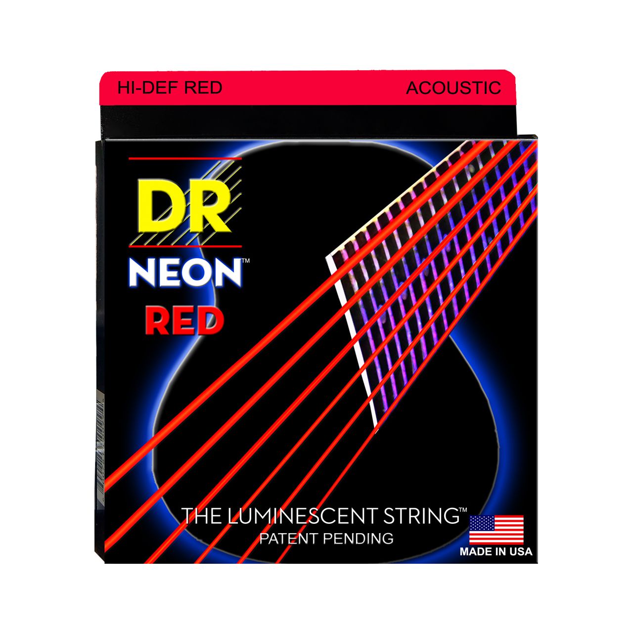HiDef Red Neon Acoustic 012-054