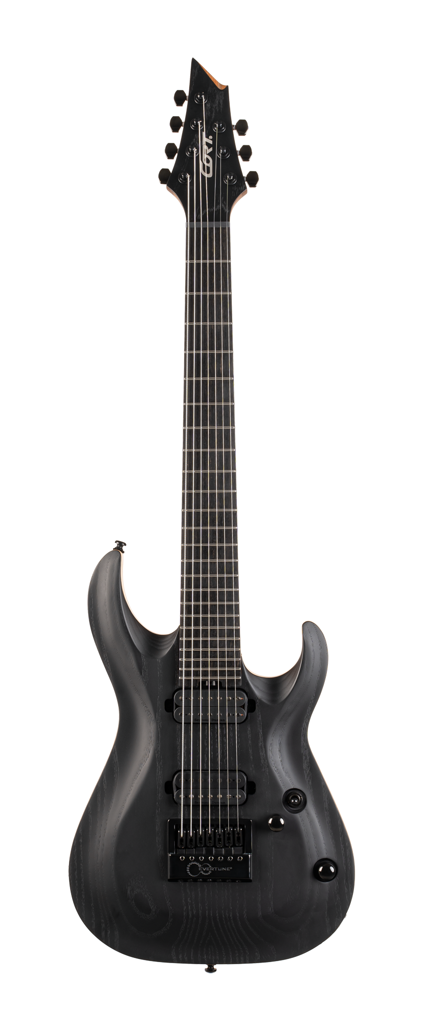 KX707 Evertune Open Pore Black E-Gitarre