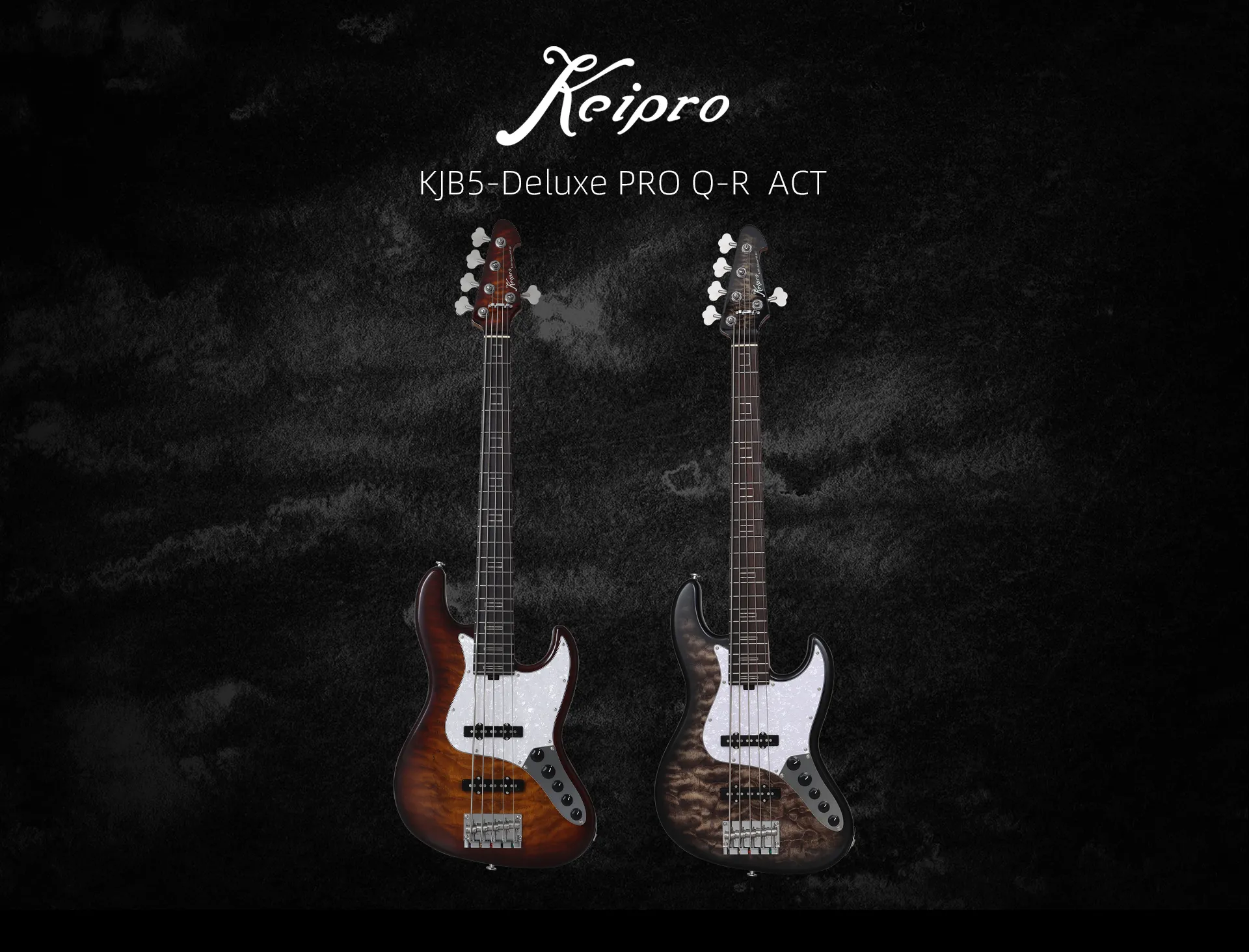 KJB5-Deluxe Pro Q-R Act Bass