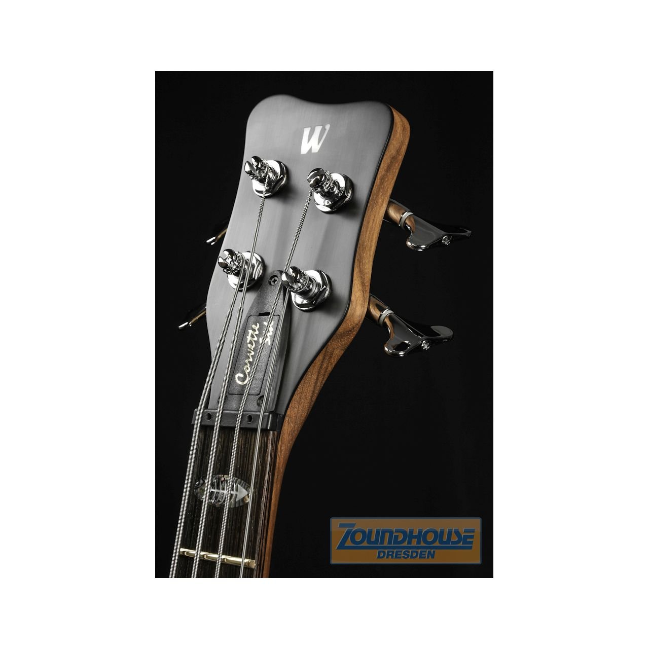 Warwick Corvette Std. Ocean Blue - 4-Saiter E-Bass - Warwick Lounge Modell J 137272-Baujahr: 2007