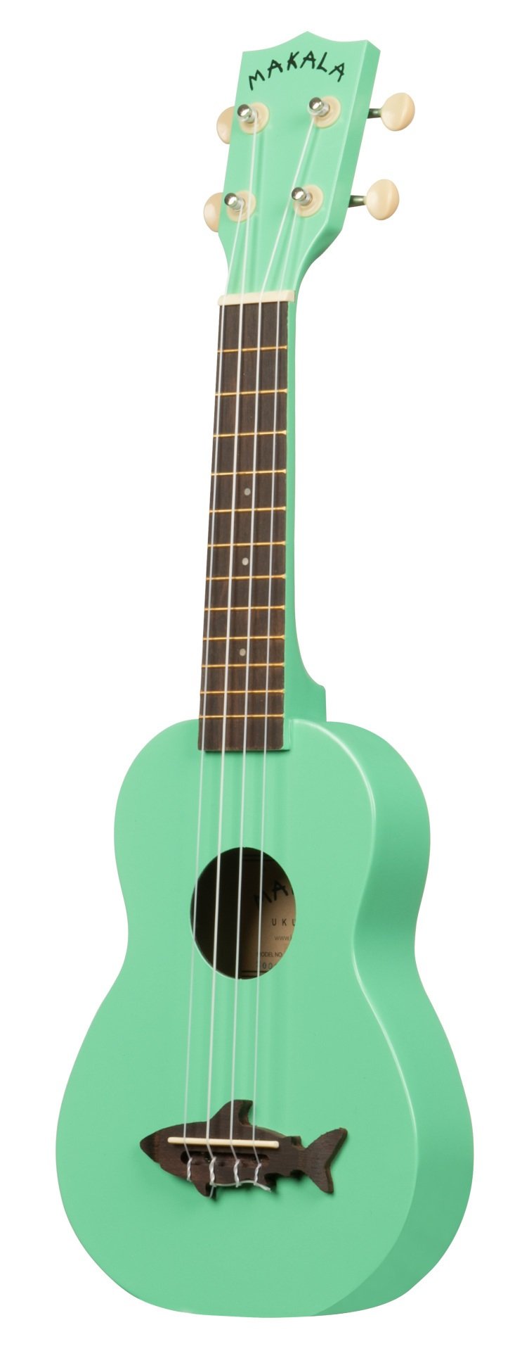 Soprano Shark Ukulele Sea Foam Green