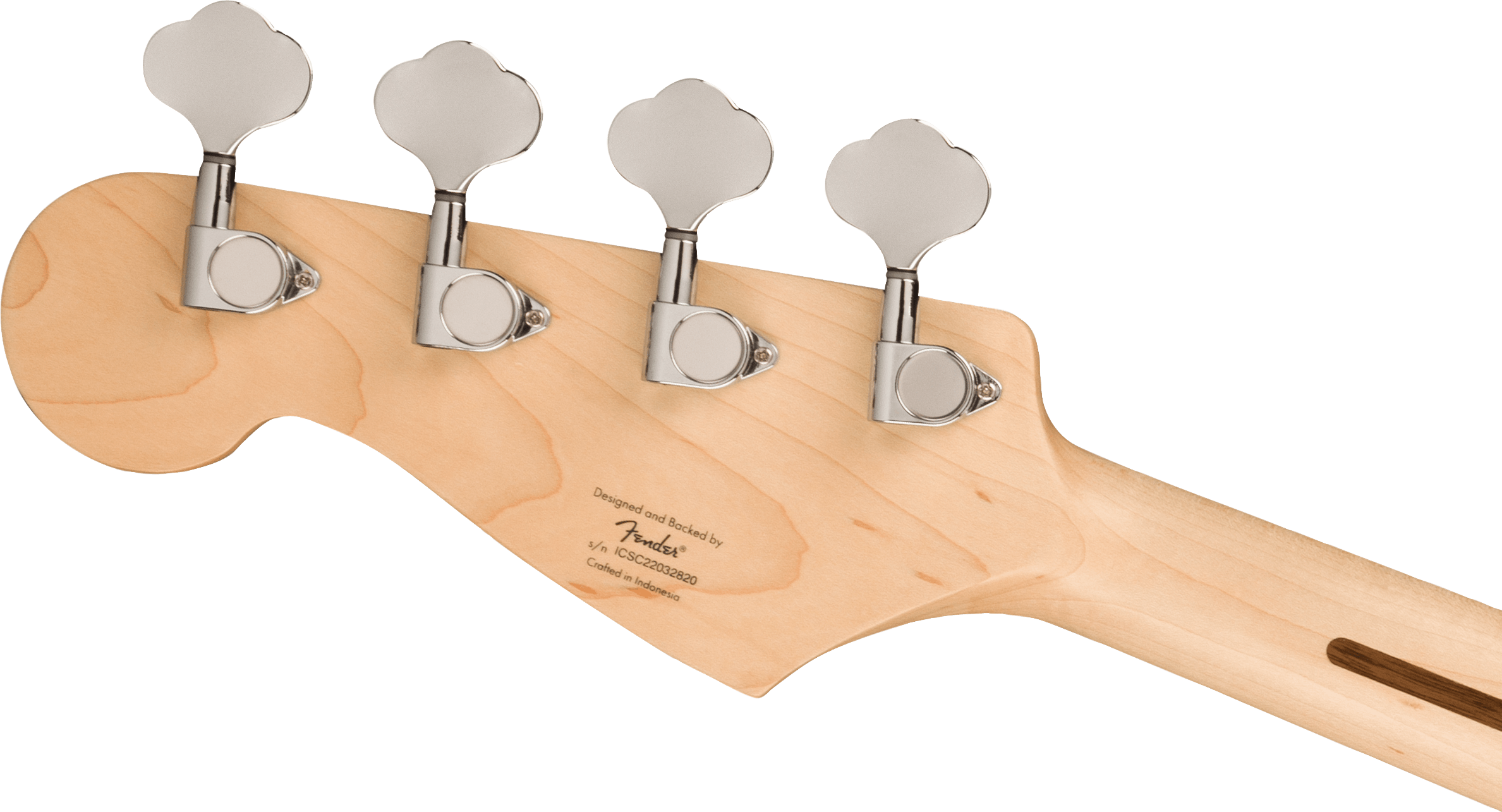 Sonic™ Bronco™ Bass, Laurel Fingerboard, White Pickguard, Black