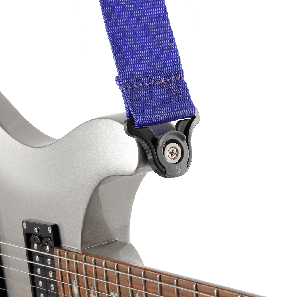 Auto Lock Gitarrengurt Purple