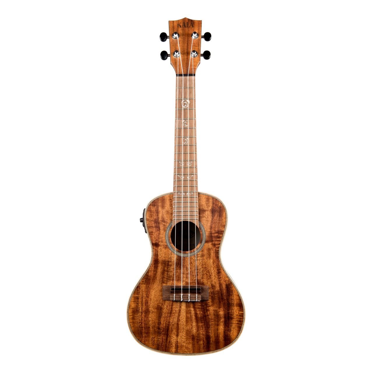 KA-SA-CE - All Solid Acacia Concert Ukulele, with EQ and Case