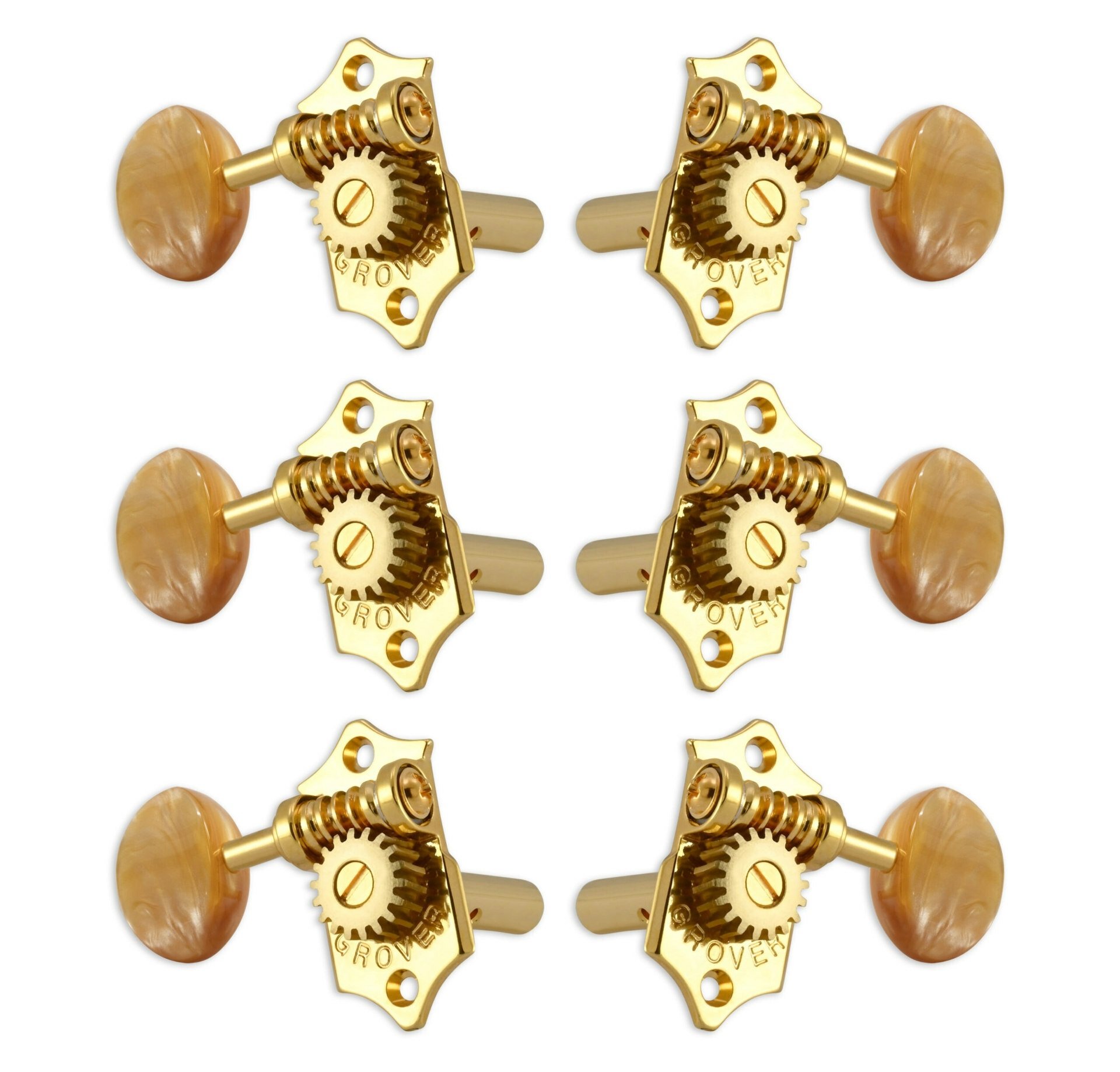 H97-18GAA  Original Sta-Tite Machine Head 3 + 3 Gold