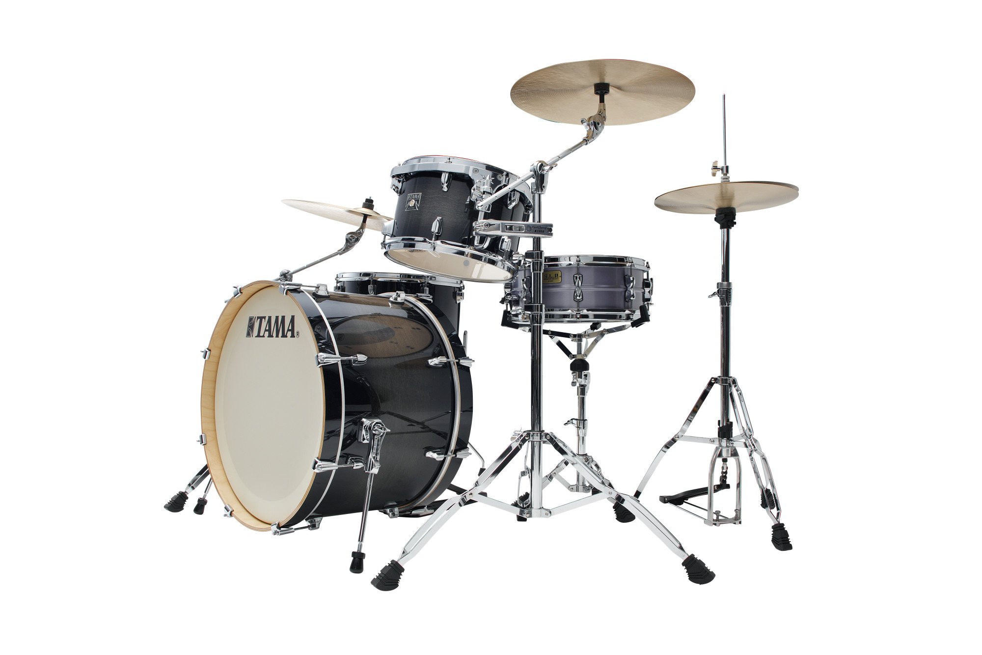 Superstar Classic Drum Set 3 teilig - Transparent Black