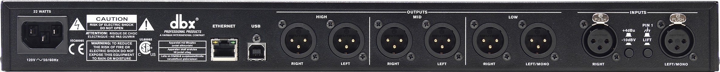 DriveRack PA2 Lautsprecher-Managementsystem
