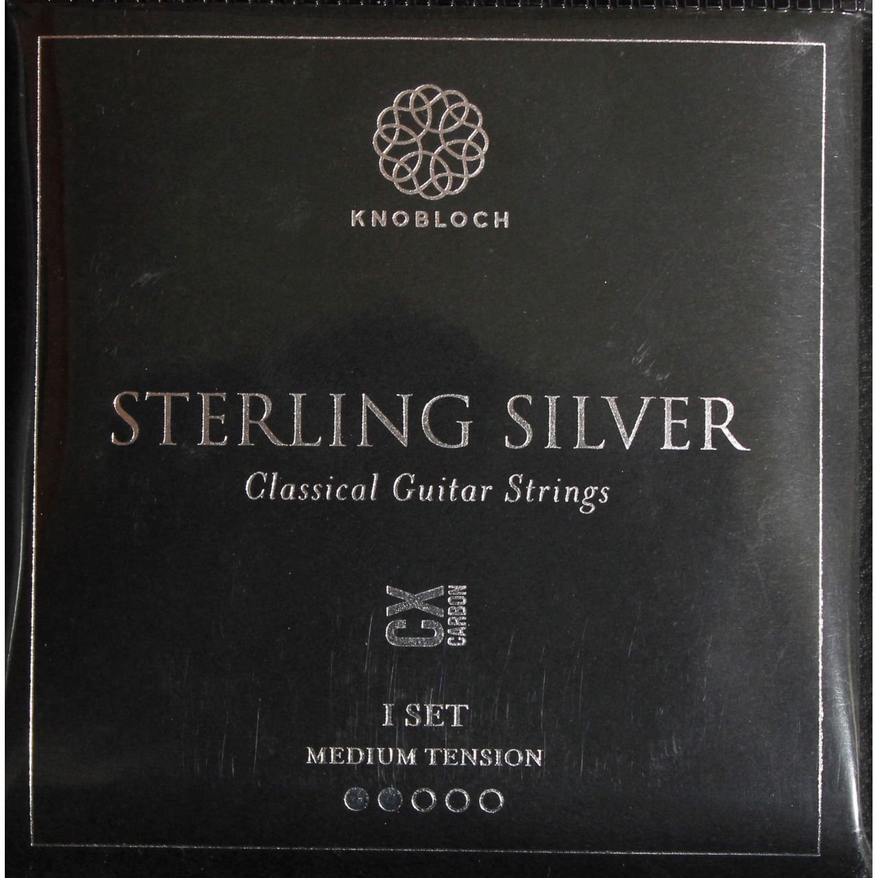 300SSC Sterling Sterling Silver Carbon C.X. Medium Tension