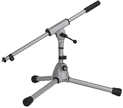 25910 Mikrofonstativ niedrig »Soft-Touch« basaltgrau