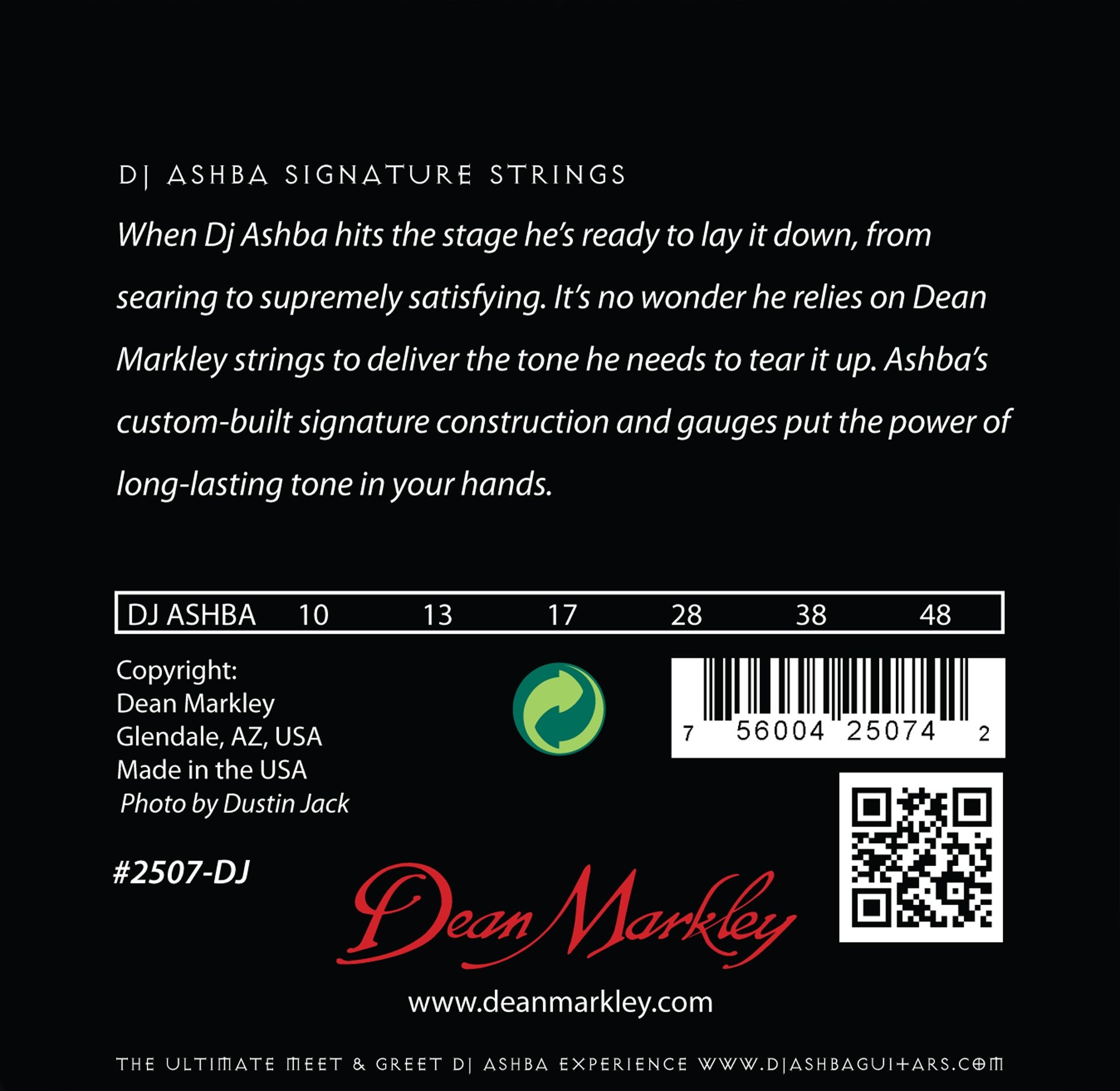 DJ Ashba Artist Signature E-Guitar String Set 010-048