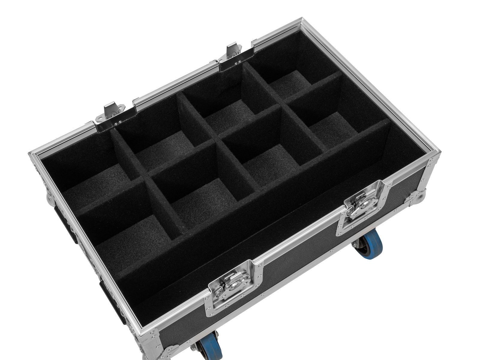 Flightcase BAS-1 8x SILENT PAR 6 QCL FLOOR