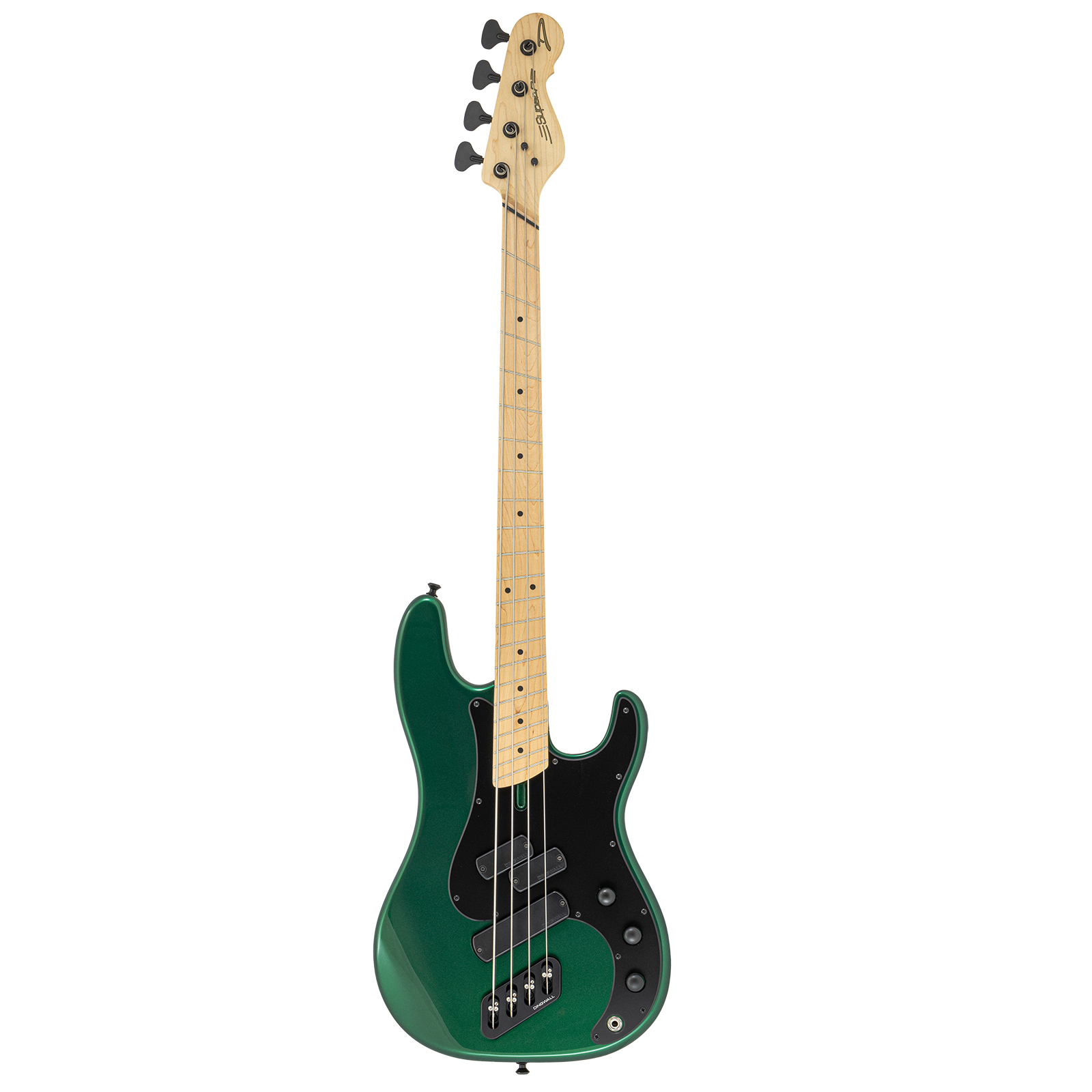 SP1 Maple 4-string Bass Gloss Dark Candy Green