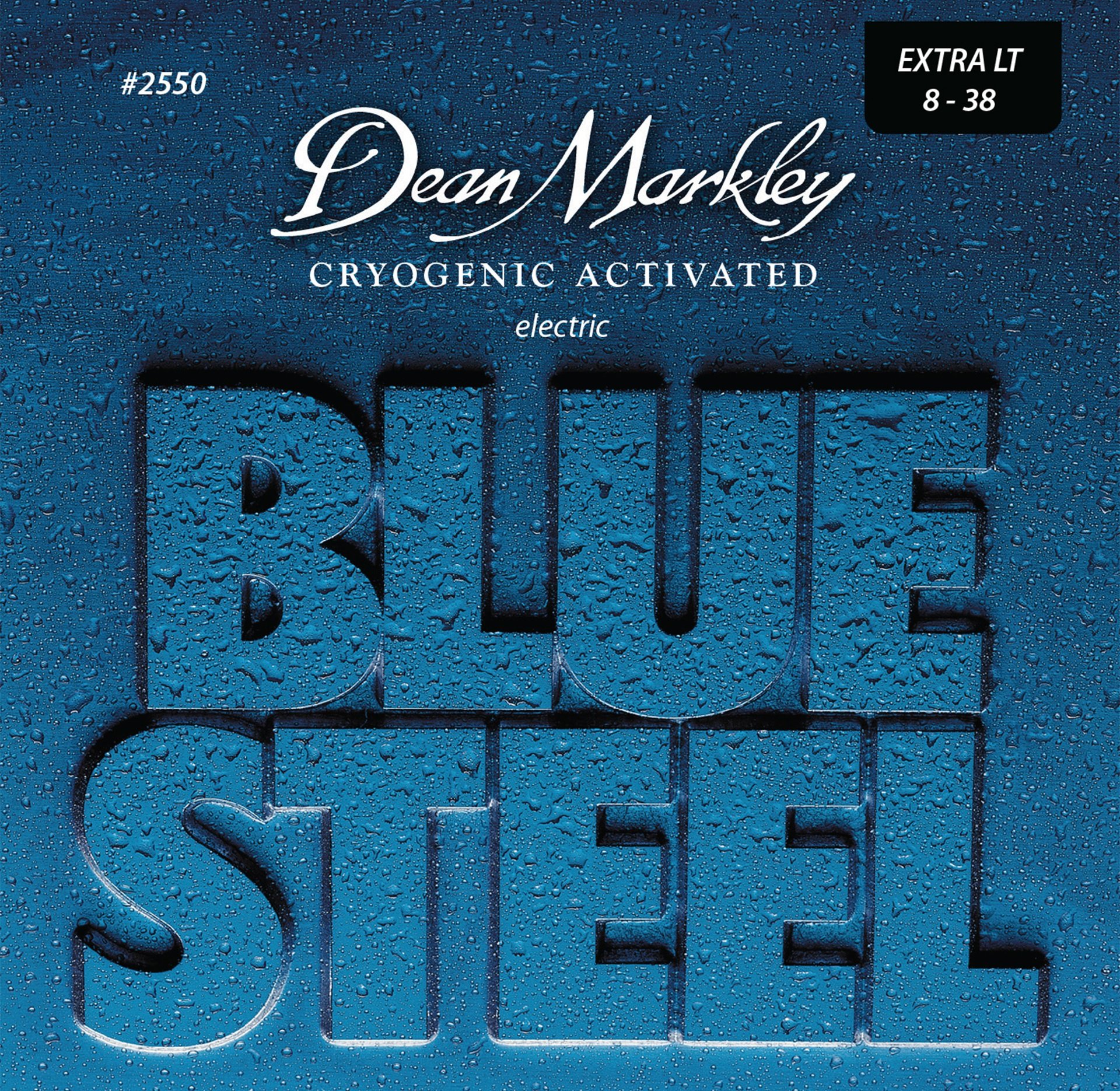 Blue Steel 2550 Electric Guitar String Set Extra Light 008-038