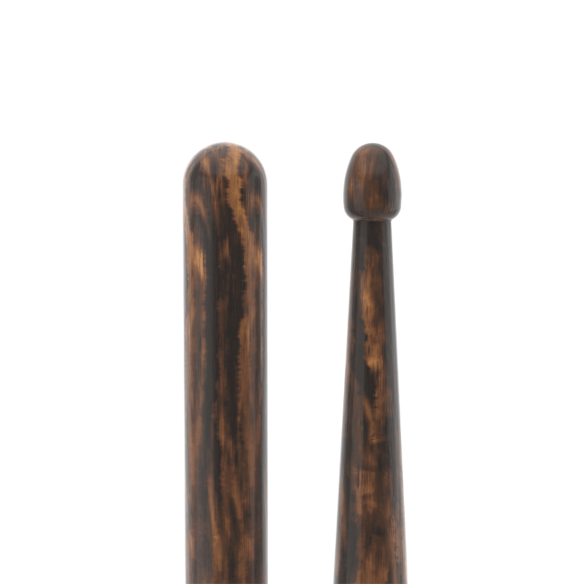 Rebound 5A FireGrain Hickory Drumstick, Acorn Wood Tip, 4-Pack