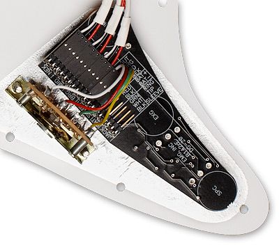 Pro Series DG20 David Gilmour Pickguard - Tonabnehmer Set