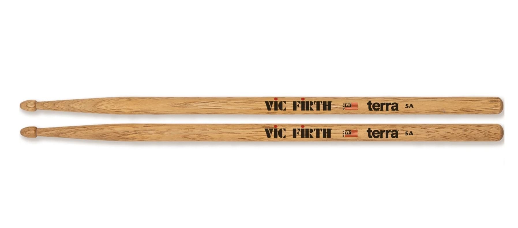 5AT Terra Wood Tip Drumsticks