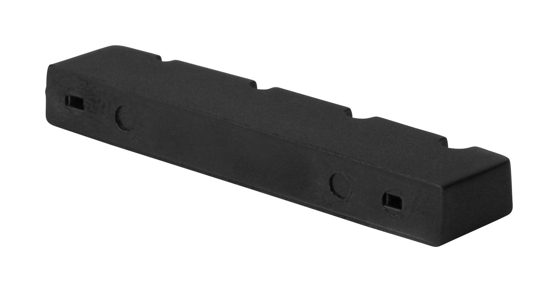 Black TUSQ XL PT-1270-00 - U-Bass Nut, Slotted (Narrow for Round Wound Strings) - 4-String