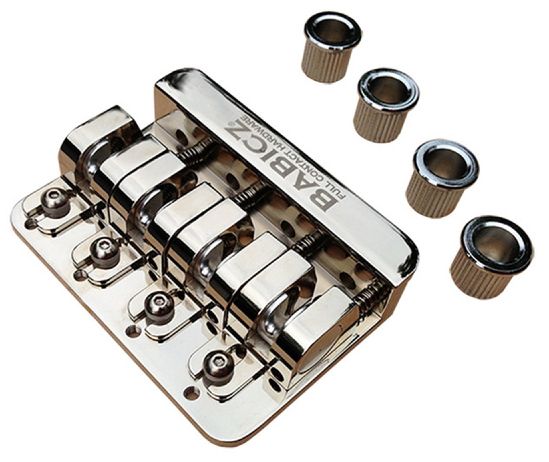 Babicz FCH-AM Bass Bridge - String Thru - Chrome