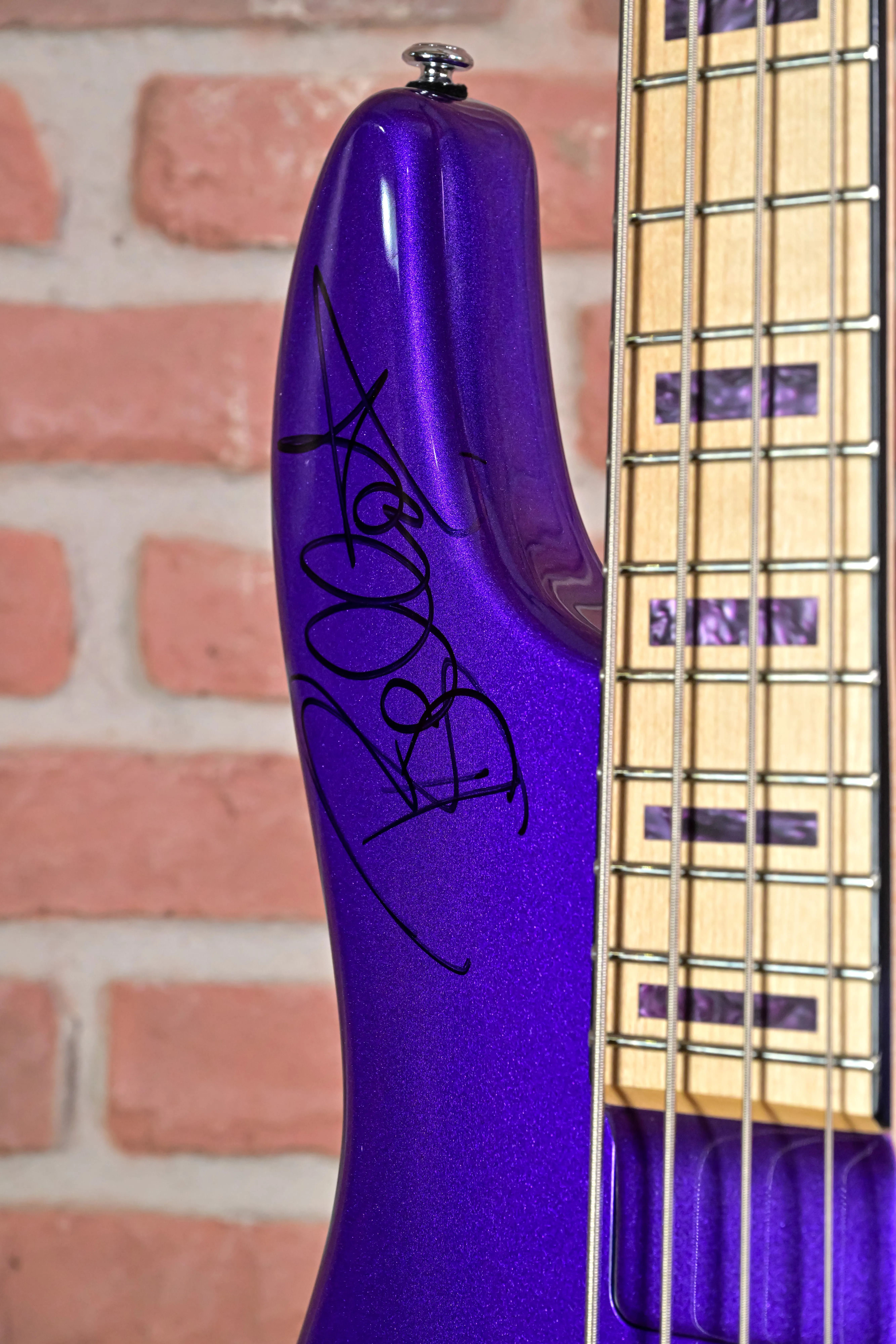 NC-4 Bass Metallic Purple - Signed by Frank Bello Signature -  #2