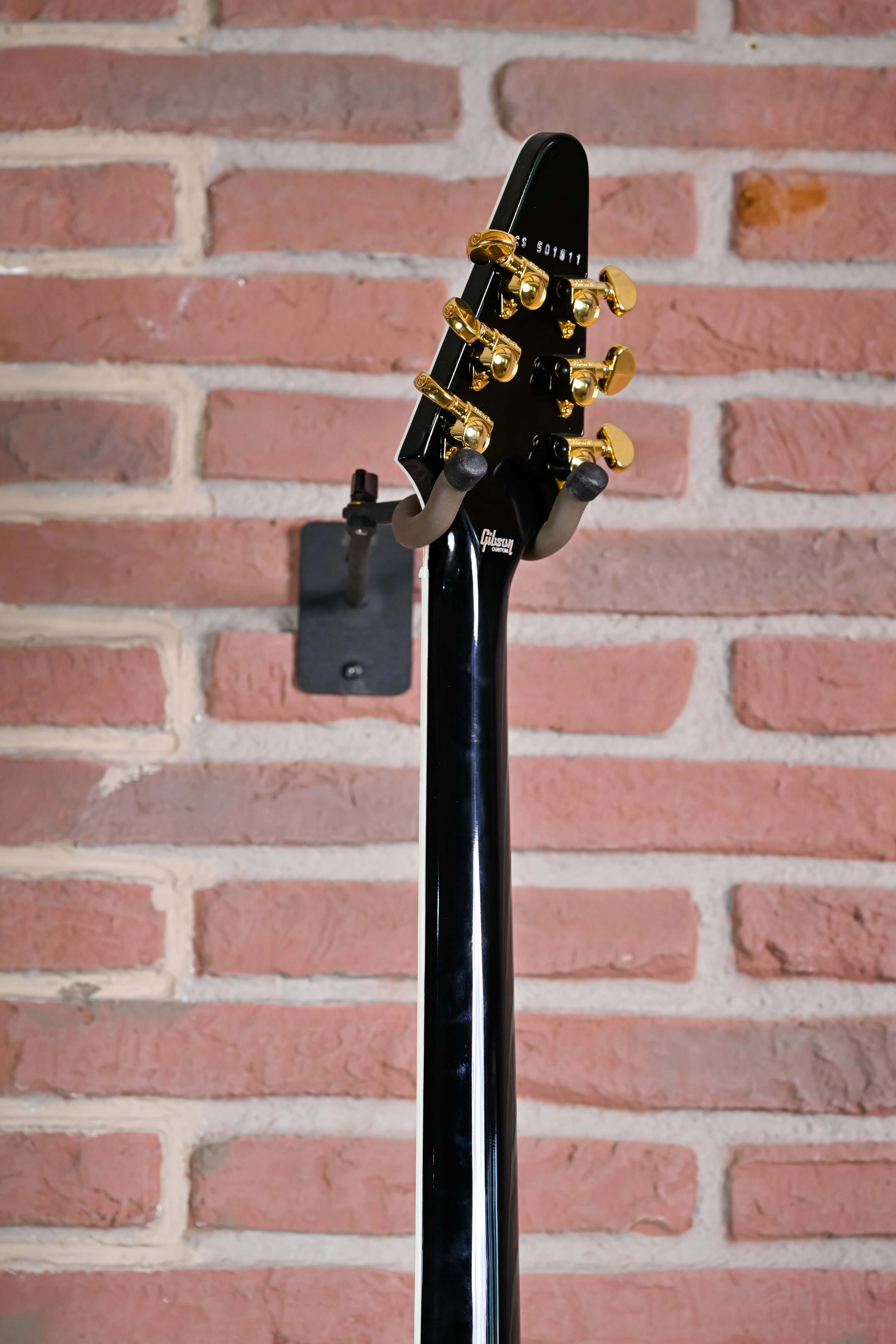 Custom Shop Flying V Figured Cobra Burst