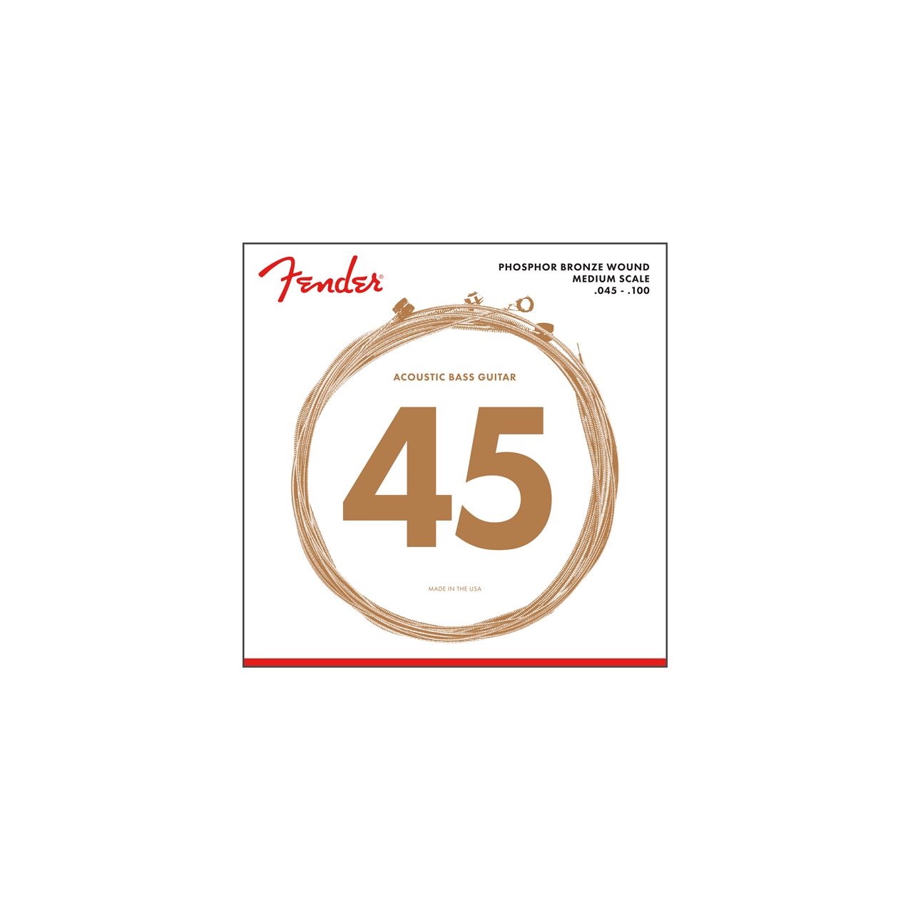 7060 Acoustic Bass Strings Phosphor Bronze 45-100