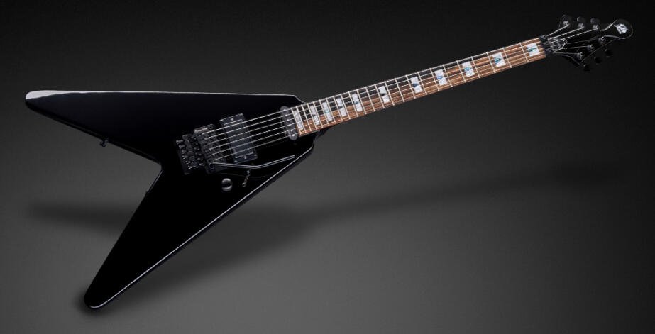 D-Series Artist Line WH-1 (Fishman Fluence) - Solid Black High Polish