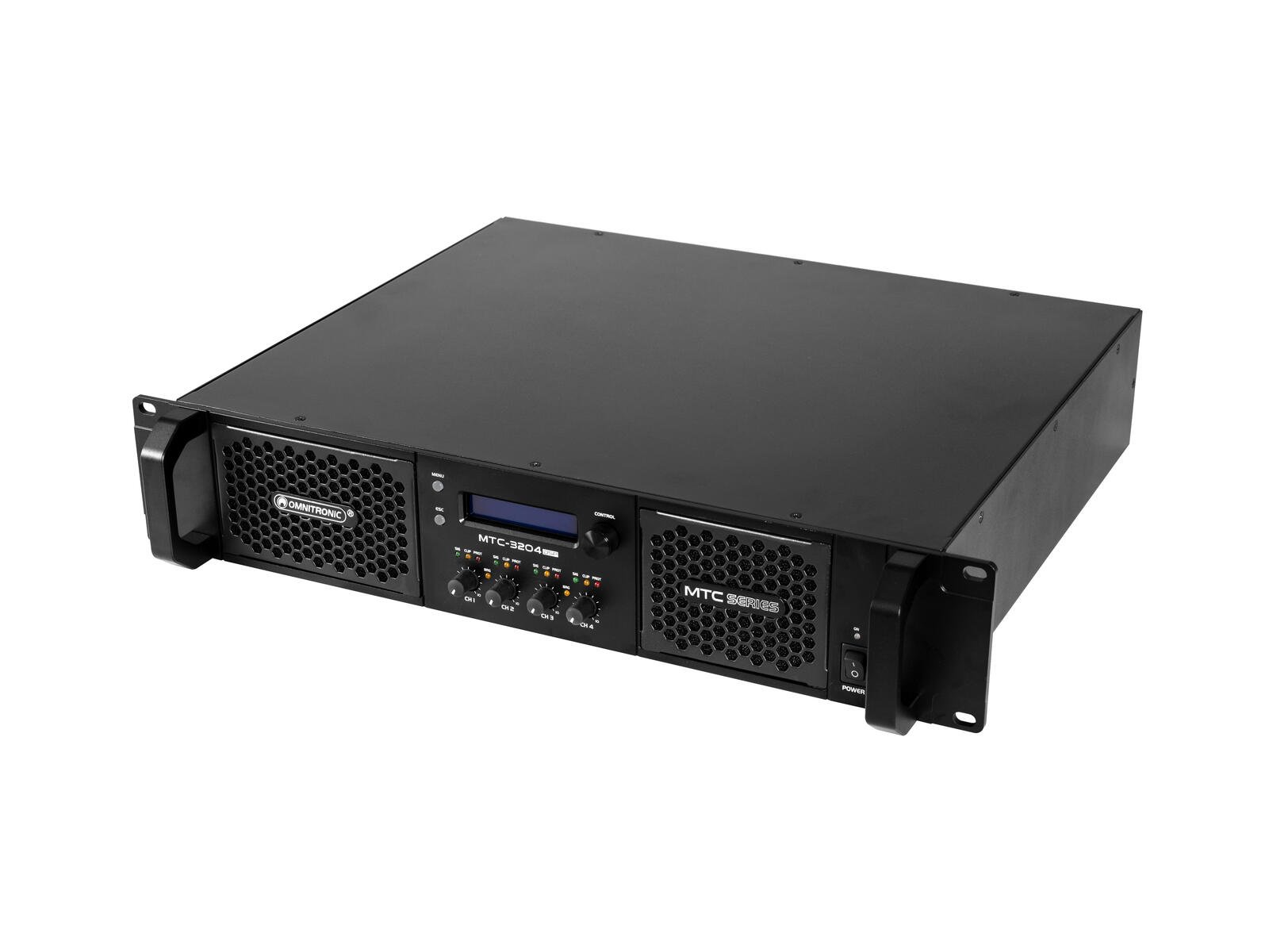 MTC-3204DSP 4-Kanal Endstufe mit DSP