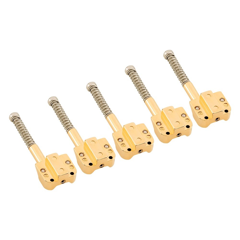 5 String KickAss Saddle Set -  Gold