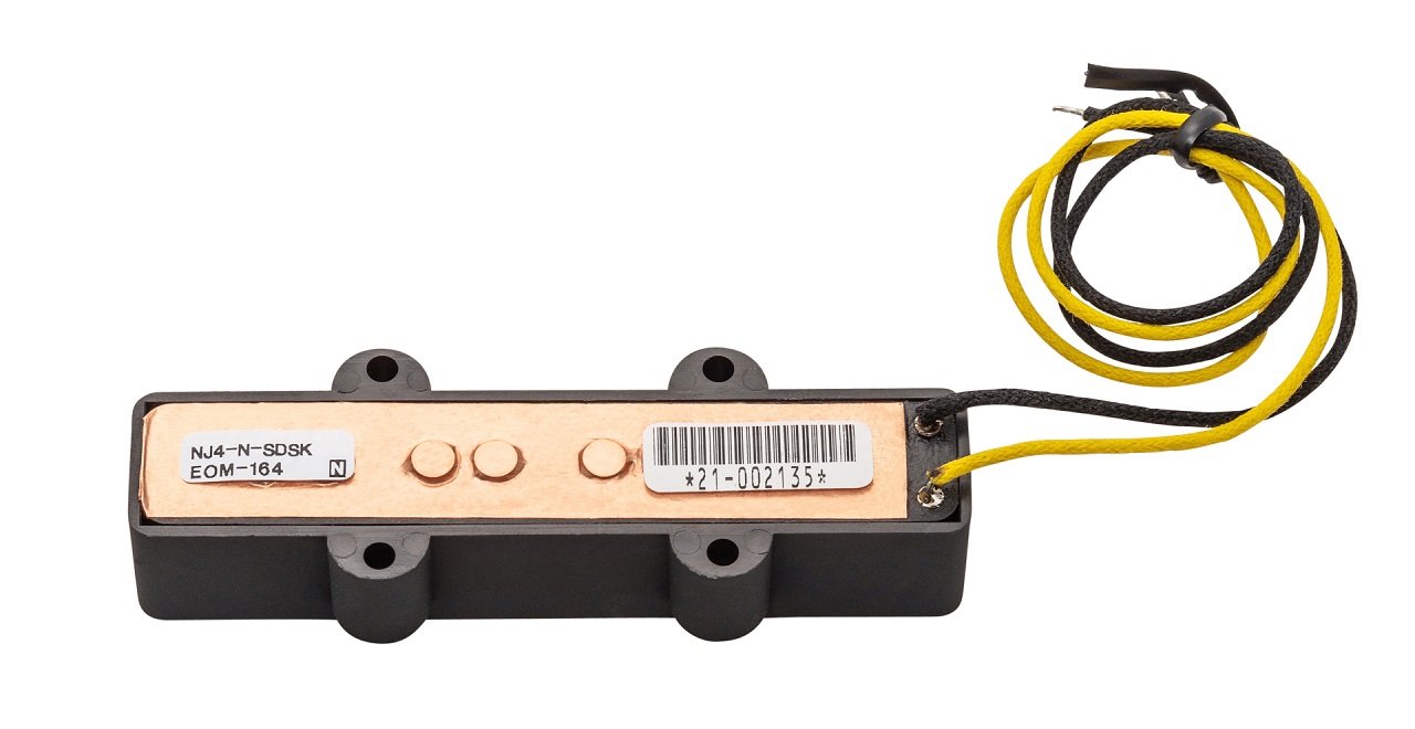 SAC PU J4 N J-Style Bass Pickup, Single Coil, 4-String - Neck