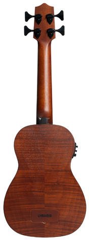 U-Bass Exotic Mahogany, Fretted, Metal Round Wound Strings, with Deluxe Bag