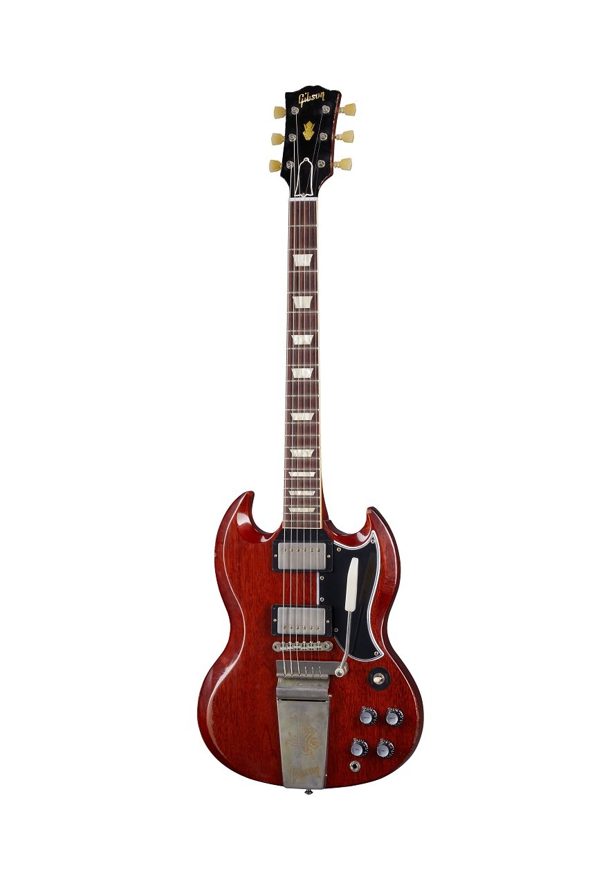 1964 SG Standard Reissue w/ Maestro Vibrola Heavy Aged - Faded Cherry