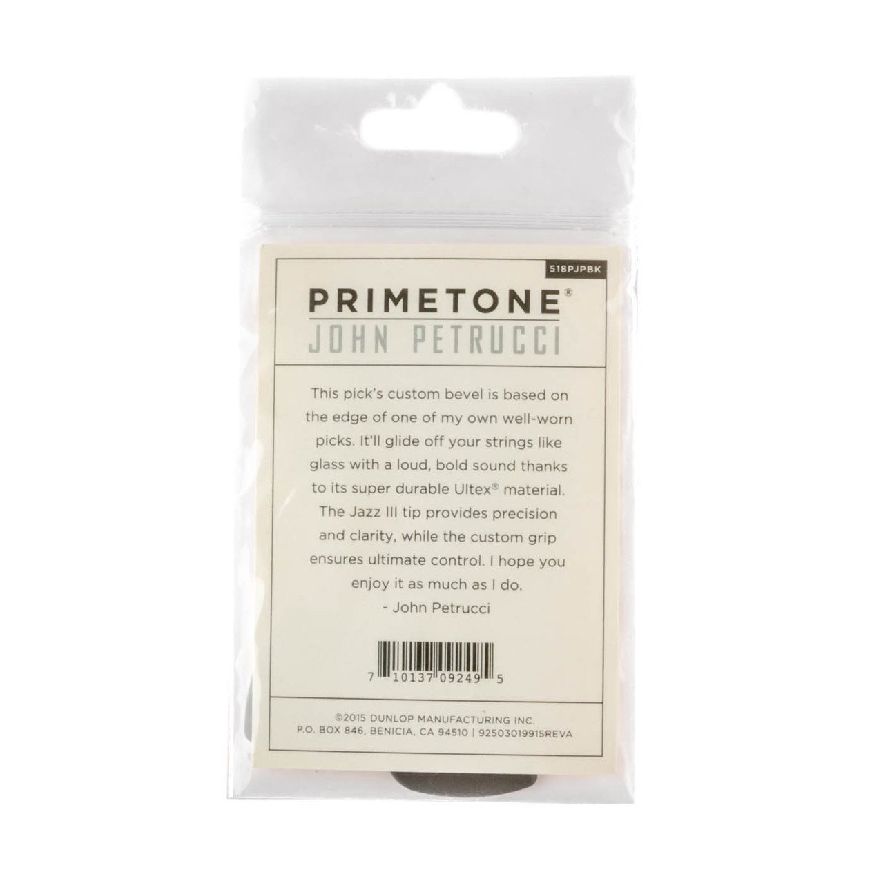 J. Petrucci Primetone Jazz III BLK 1.38 mm, 3 Stck