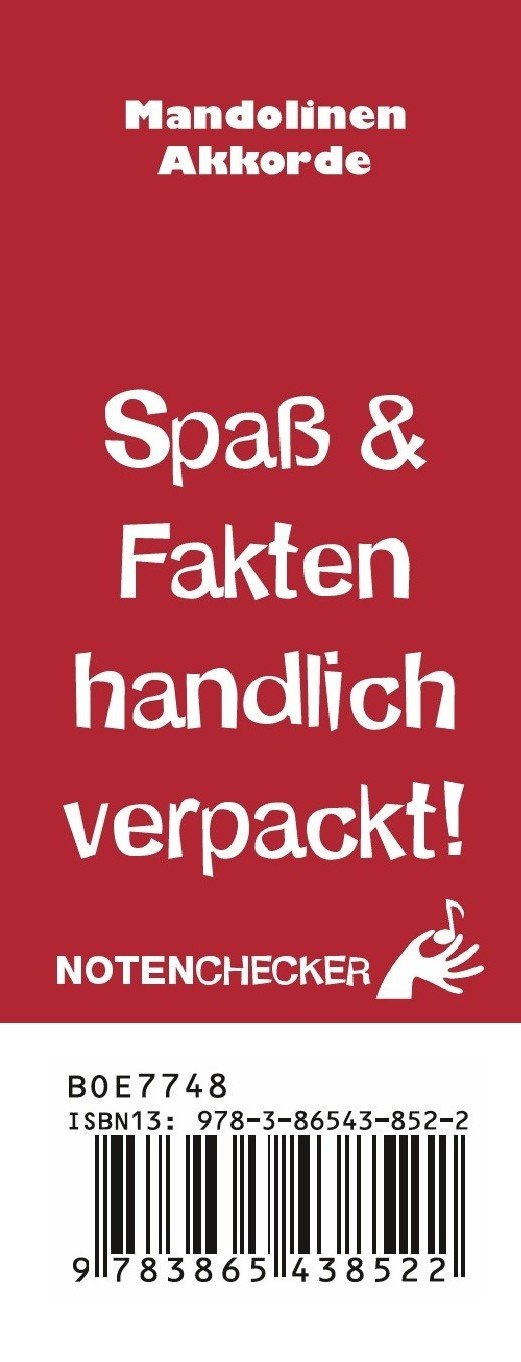 Notenchecker Mandolinen-Akkorde