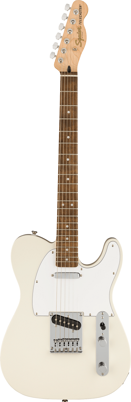 Affinity Series™ Telecaster®, Laurel Fingerboard, White Pickguard, Olympic White