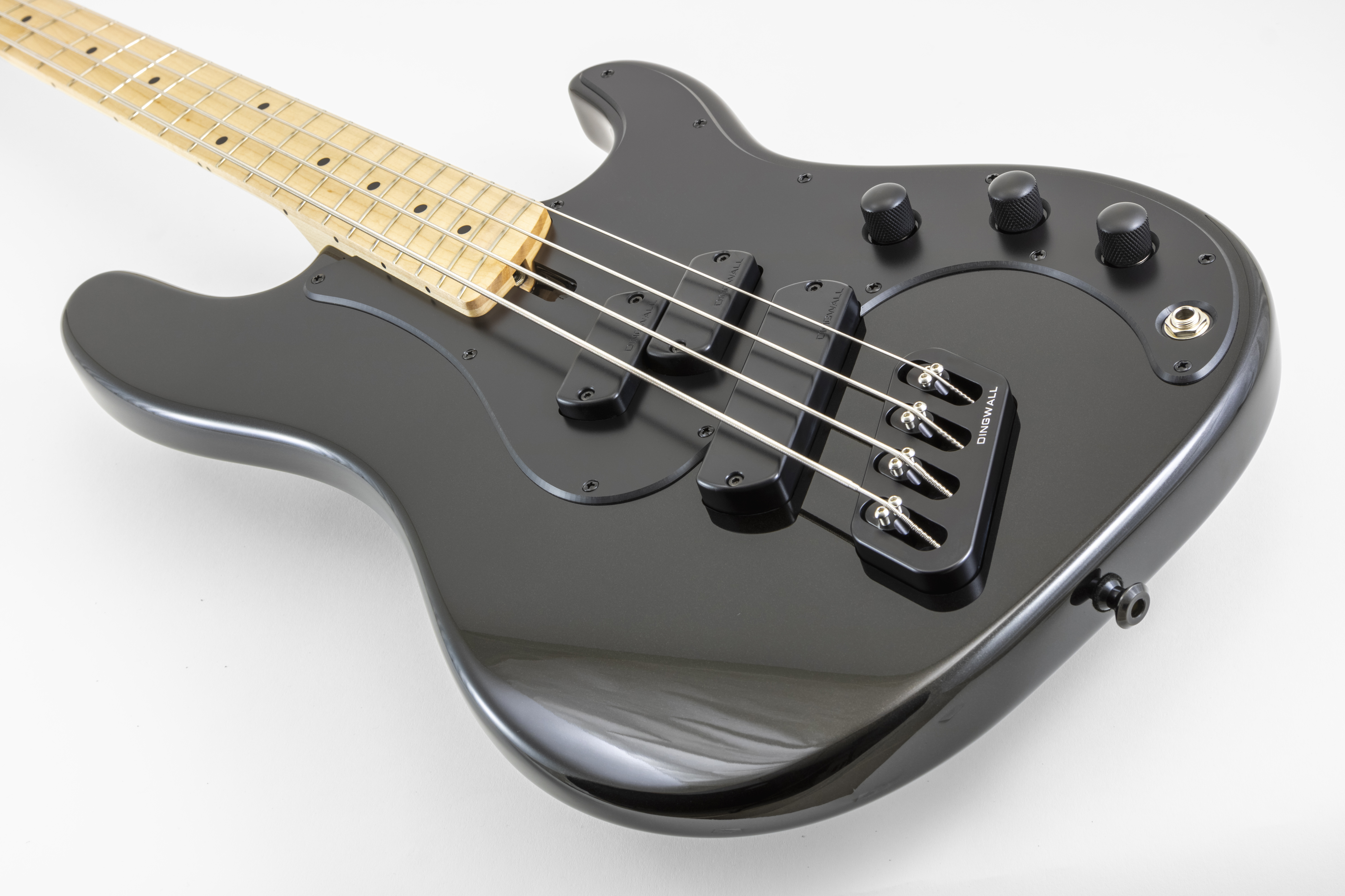 SP1 Maple 4-string Bass Gloss Metallic Black