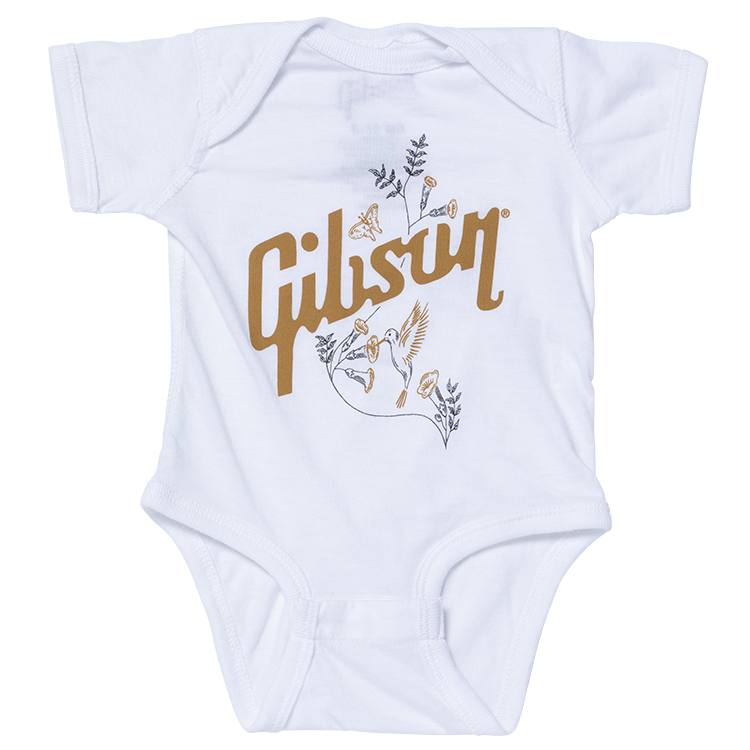 Hummingbird Onesie (White) 3/6 Monate