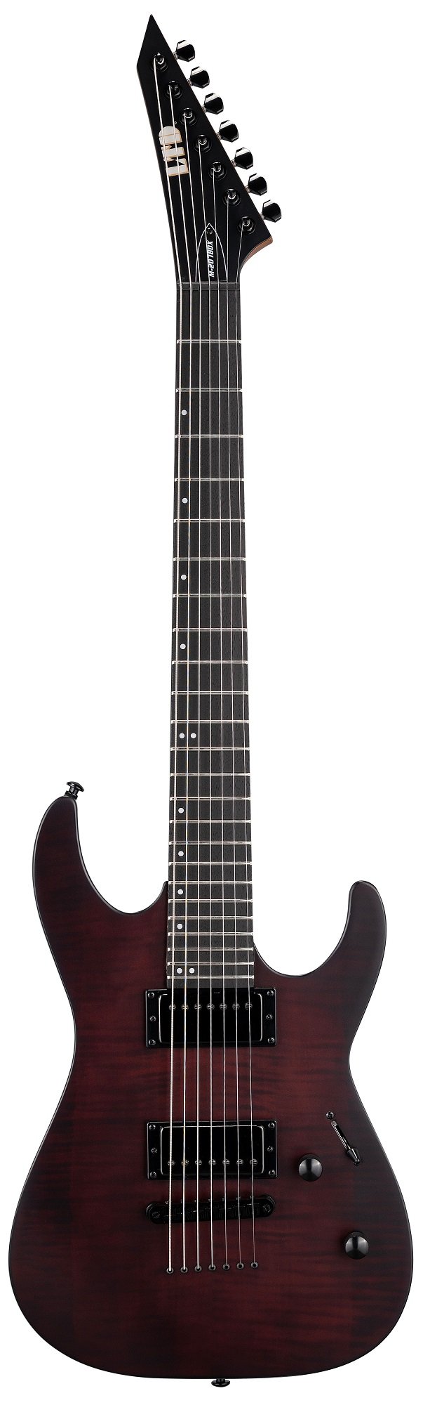 M-207B DX Crimson Satin Baritone E-Gitarre
