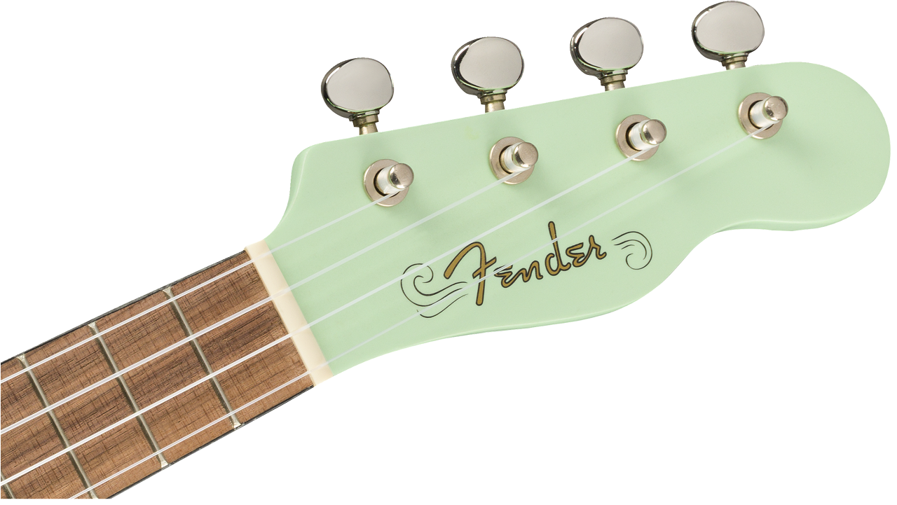 Venice Soprano Uke, Walnut Fingerboard, Surf Green