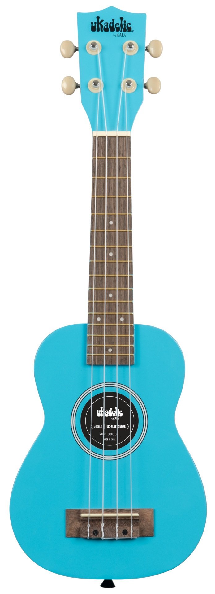 Ukadelic Soprano Ukulele Blue Yonder