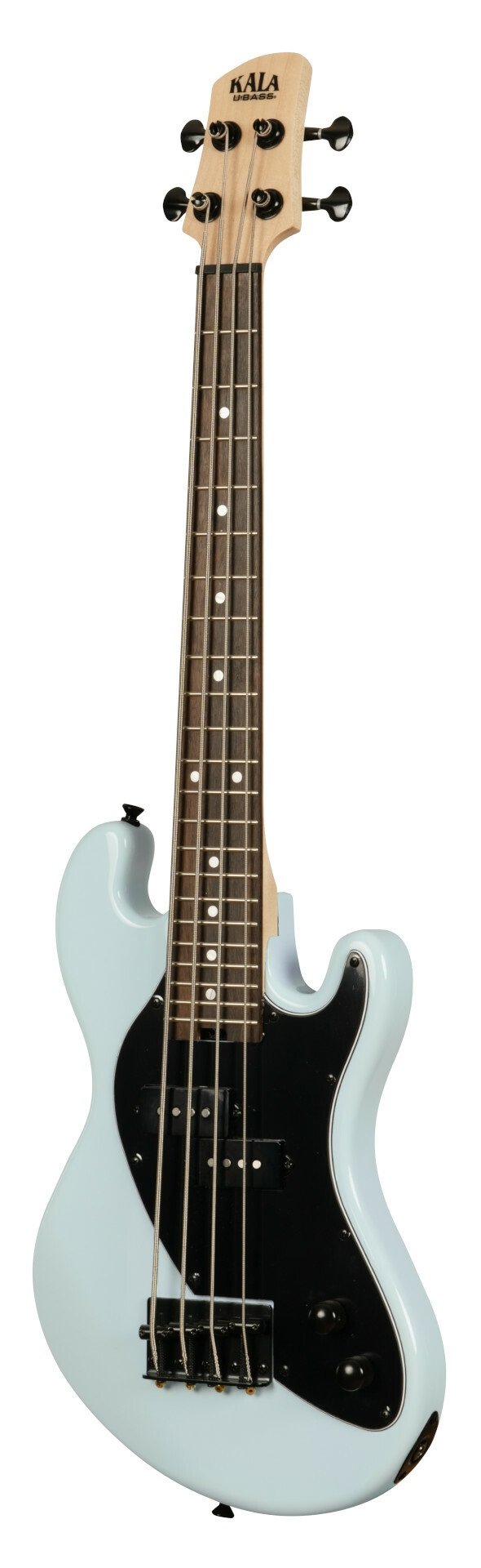 U-Bass Solid Body 4-String, Powder Blue, Fretted, with Bag