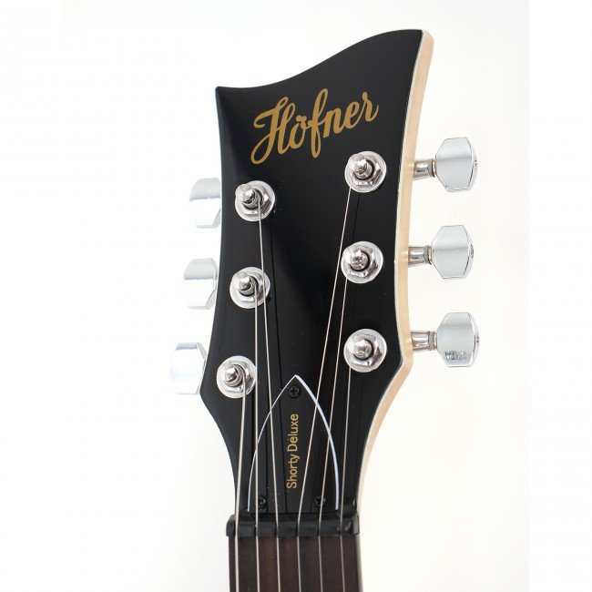 Shorty Deluxe E-Gitarre - schwarz inkl. Gigbag