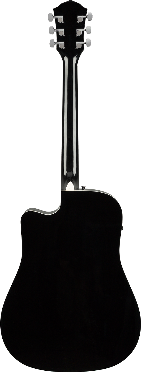 FA-125CE Dreadnought Black - Westerngitarre