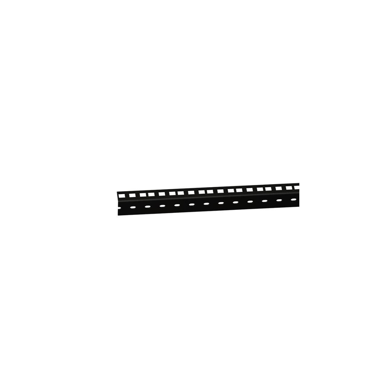 61535B6 Rackschiene schwarz 6 HE