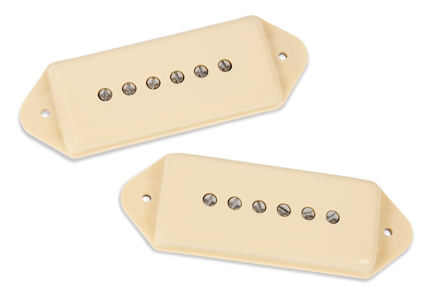 Hot P90 Silencer Dog-Ear Pickup Set - Cream Cover