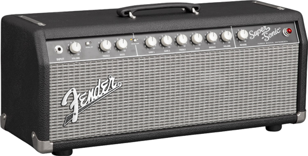 Super-Sonic 22 Head  Black and Silver